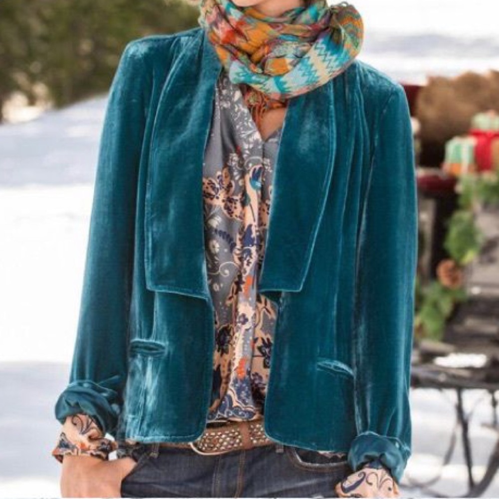 Sundance velvet jacket